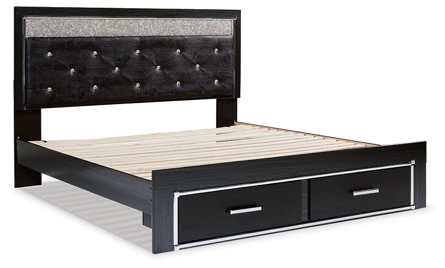 Kaydell Upholstered Panel Storage Bed - Affordable Home Luxury