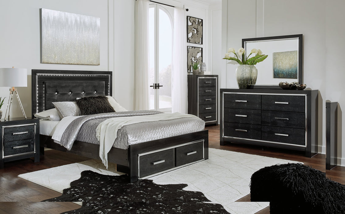 Kaydell Bed with Storage - Affordable Home Luxury