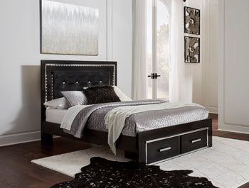 Kaydell Bed with Storage - Affordable Home Luxury