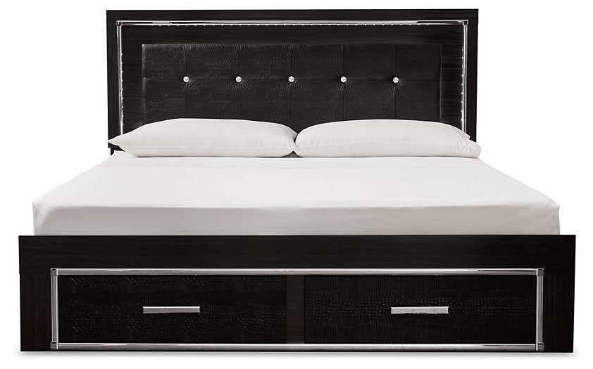 Kaydell Bed with Storage - Affordable Home Luxury