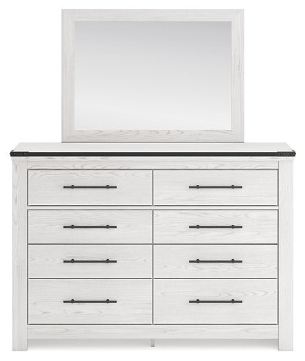 Schoenberg Dresser and Mirror - Affordable Home Luxury