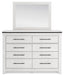 Schoenberg Dresser and Mirror - Affordable Home Luxury