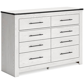 Schoenberg Dresser and Mirror - Affordable Home Luxury