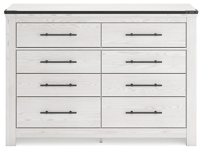 Schoenberg Dresser and Mirror - Affordable Home Luxury