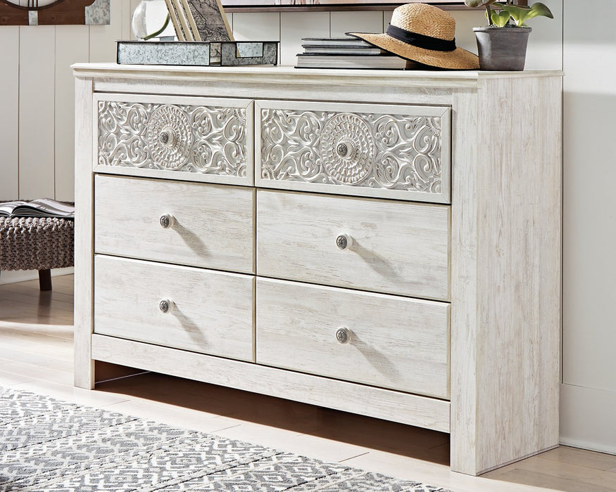 Paxberry Dresser and Mirror - Affordable Home Luxury