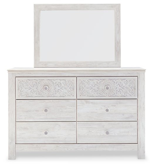 Paxberry Dresser and Mirror - Affordable Home Luxury