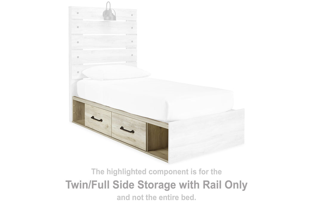 Cambeck Bed with 2 Storage Drawers - Affordable Home Luxury