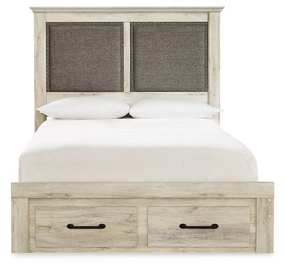 Cambeck Upholstered Panel Storage Bed - Affordable Home Luxury