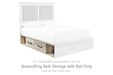 Cambeck Upholstered Panel Storage Bed - Affordable Home Luxury