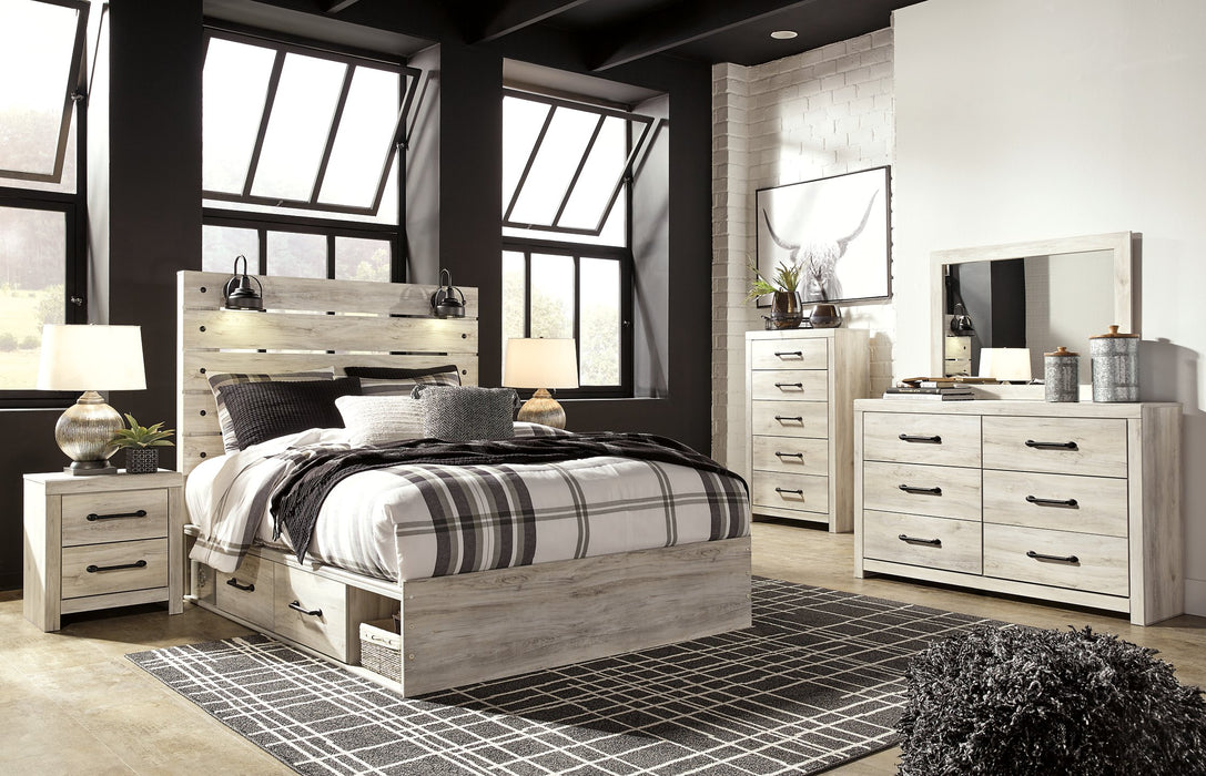 Cambeck Bed with 2 Storage Drawers - Affordable Home Luxury