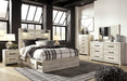 Cambeck Bed with 2 Storage Drawers - Affordable Home Luxury