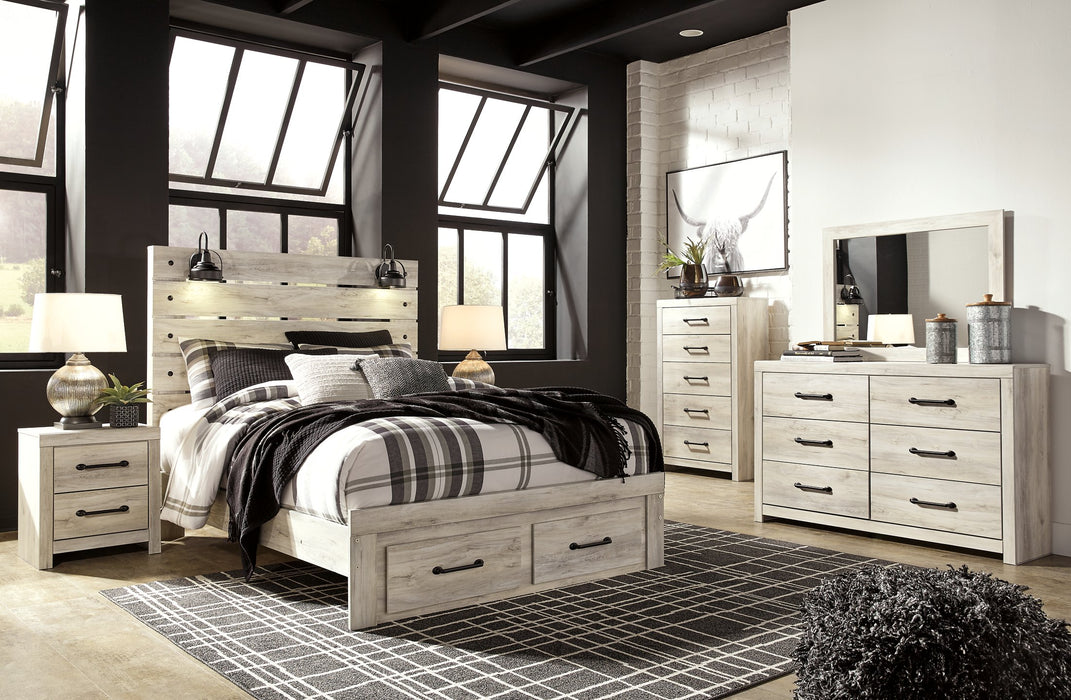 Cambeck Bed with 2 Storage Drawers - Affordable Home Luxury