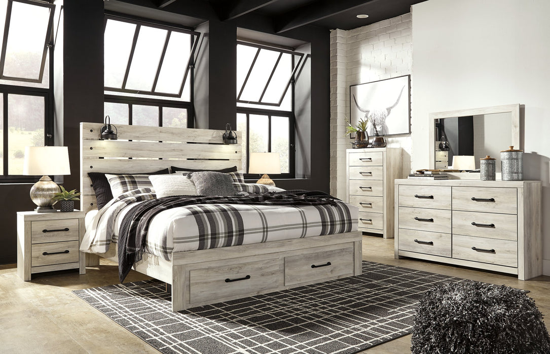 Cambeck Bed with 2 Storage Drawers - Affordable Home Luxury