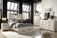 Cambeck Bed with 2 Storage Drawers - Affordable Home Luxury