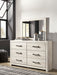 Cambeck Dresser and Mirror - Affordable Home Luxury