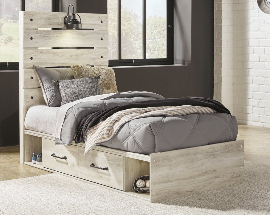 Cambeck Bed with 2 Storage Drawers - Affordable Home Luxury