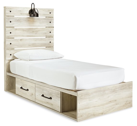 Cambeck Bed with 2 Storage Drawers - Affordable Home Luxury