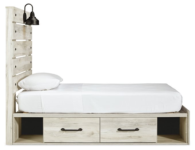 Cambeck Bed with 2 Storage Drawers - Affordable Home Luxury