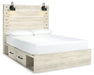 Cambeck Bed with 2 Storage Drawers - Affordable Home Luxury