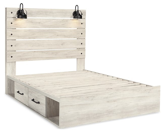 Cambeck Bed with 2 Storage Drawers - Affordable Home Luxury