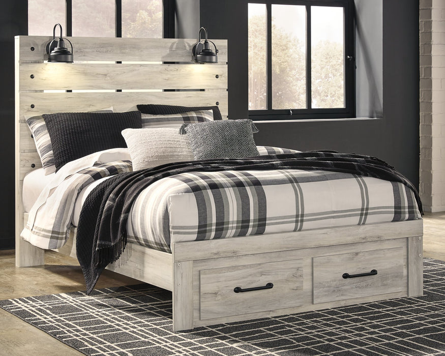 Cambeck Bed with 2 Storage Drawers - Affordable Home Luxury