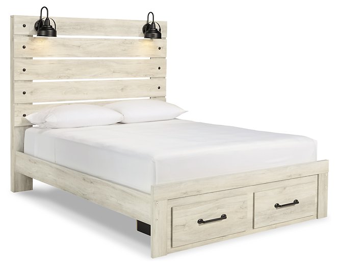 Cambeck Bed with 2 Storage Drawers - Affordable Home Luxury