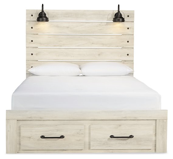 Cambeck Bed with 2 Storage Drawers - Affordable Home Luxury