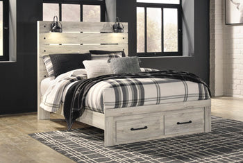 Cambeck Bed with 2 Storage Drawers - Affordable Home Luxury