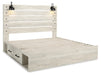 Cambeck Bed with 2 Storage Drawers - Affordable Home Luxury