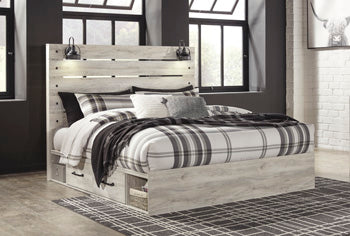 Cambeck Bed with 2 Storage Drawers - Affordable Home Luxury