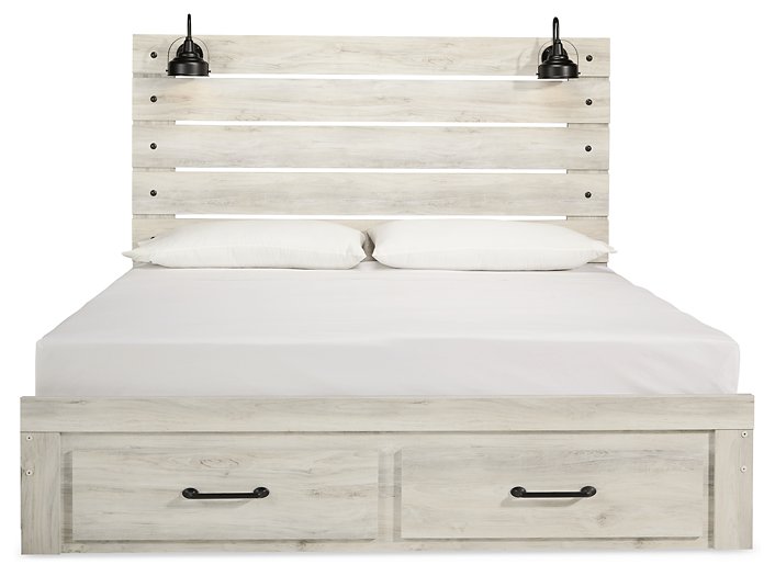 Cambeck Bed with 2 Storage Drawers - Affordable Home Luxury