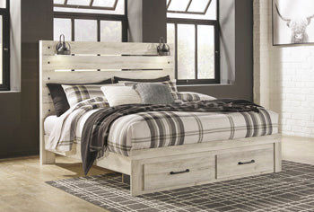 Cambeck Bed with 2 Storage Drawers - Affordable Home Luxury