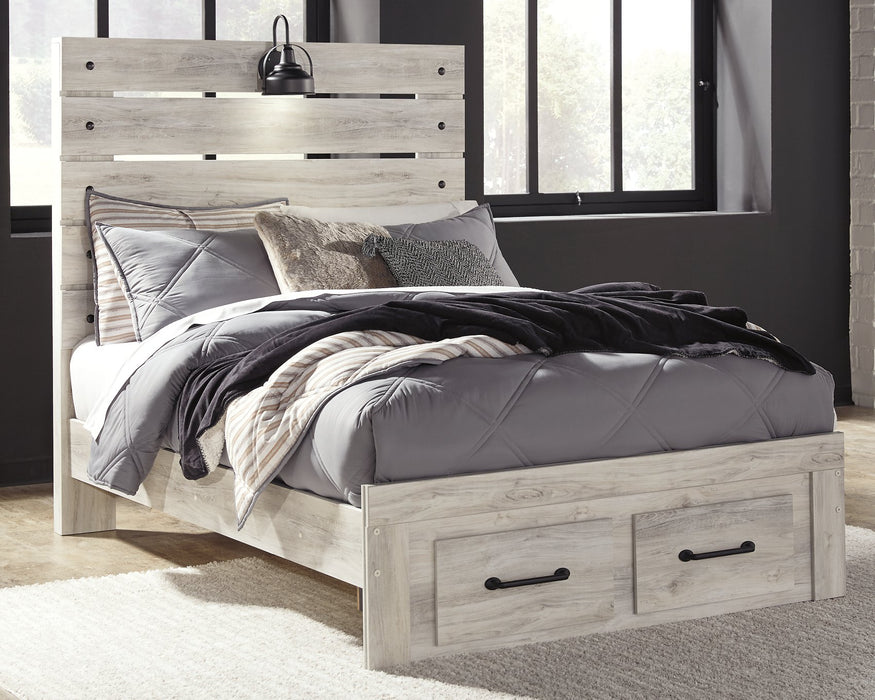 Cambeck Bed with 2 Storage Drawers - Affordable Home Luxury