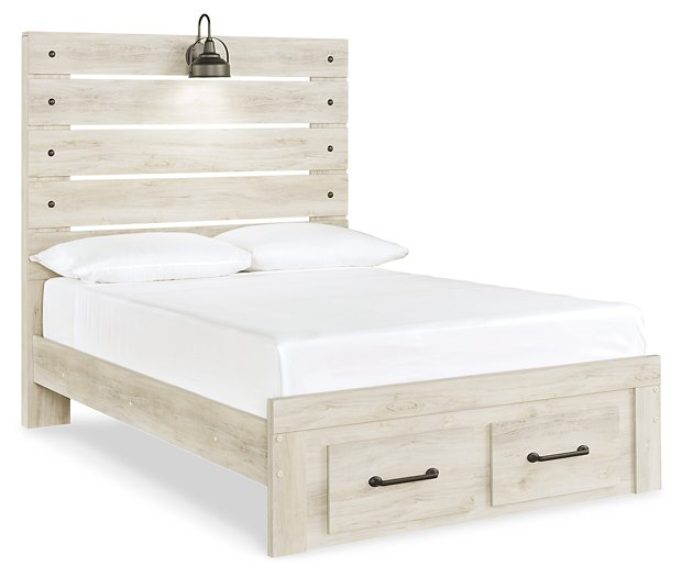 Cambeck Bed with 2 Storage Drawers - Affordable Home Luxury