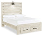 Cambeck Bed with 2 Storage Drawers - Affordable Home Luxury