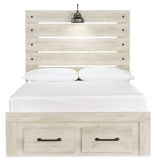 Cambeck Bed with 2 Storage Drawers - Affordable Home Luxury