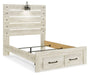 Cambeck Bed with 2 Storage Drawers - Affordable Home Luxury