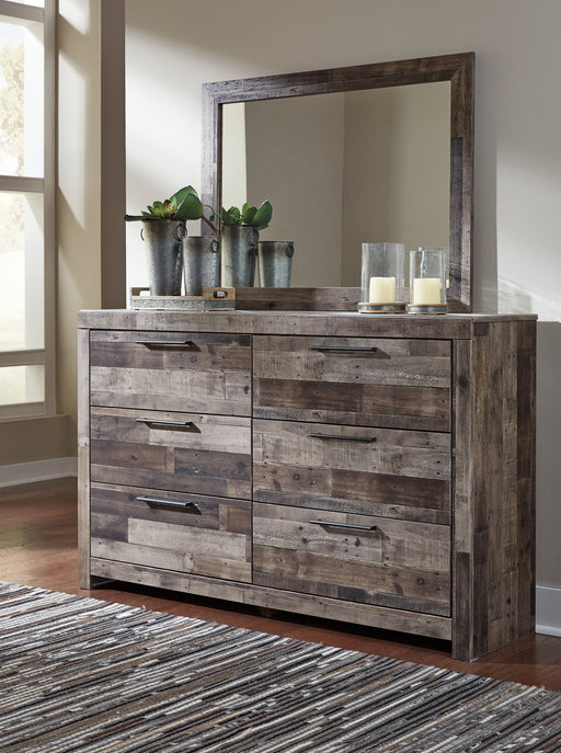 Derekson Dresser and Mirror - Affordable Home Luxury