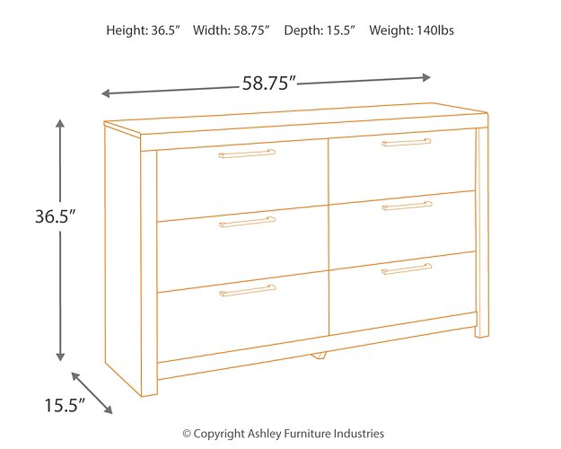 Derekson Dresser - Affordable Home Luxury