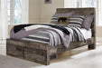 Derekson Bed with 2 Storage Drawers - Affordable Home Luxury