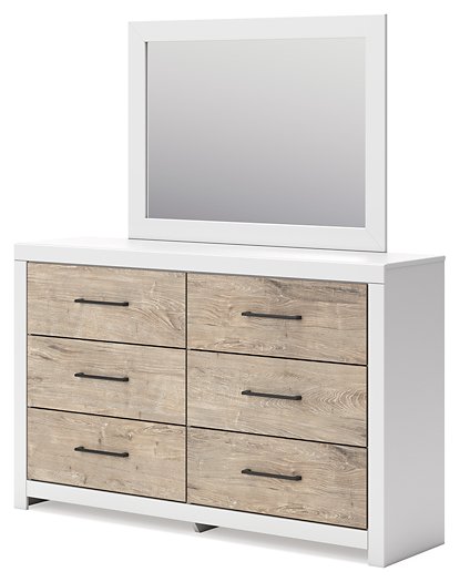 Charbitt Dresser and Mirror - Affordable Home Luxury