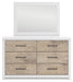 Charbitt Dresser and Mirror - Affordable Home Luxury