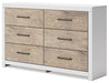 Charbitt Dresser and Mirror - Affordable Home Luxury