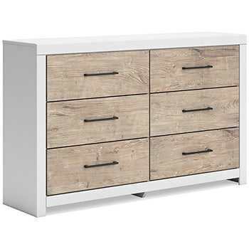 Charbitt Dresser and Mirror - Affordable Home Luxury