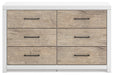 Charbitt Dresser and Mirror - Affordable Home Luxury