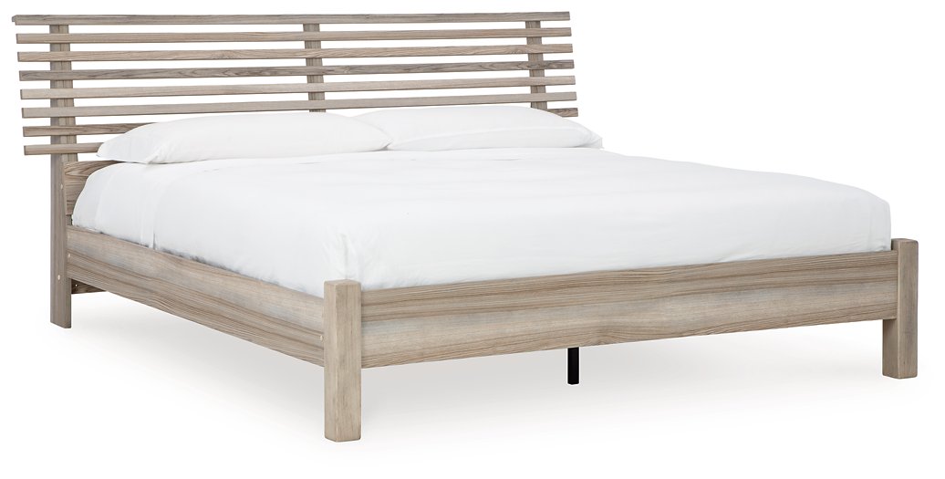 Hasbrick Slat Bed - Affordable Home Luxury