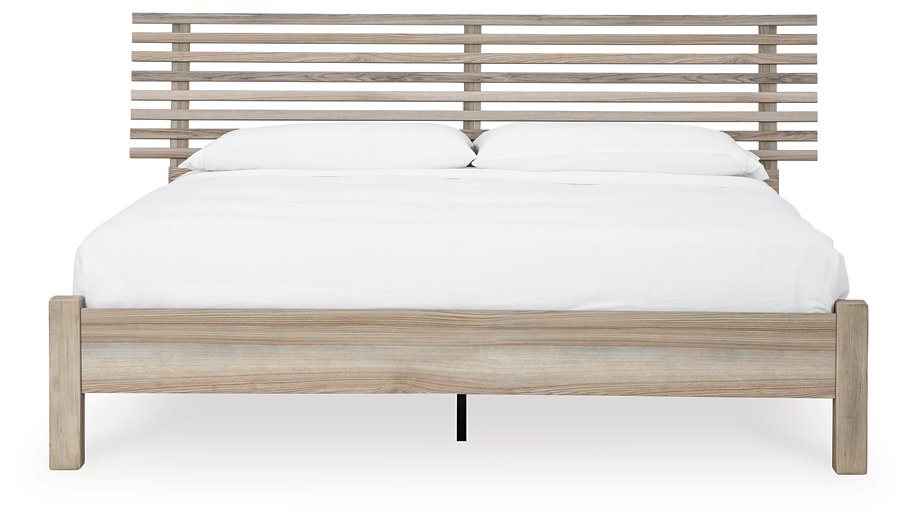 Hasbrick Slat Bed - Affordable Home Luxury