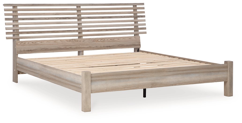 Hasbrick Slat Bed - Affordable Home Luxury