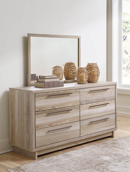 Hasbrick Dresser and Mirror - Affordable Home Luxury