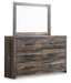 Drystan Dresser and Mirror - Affordable Home Luxury